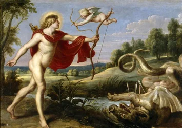 Apollon et Python